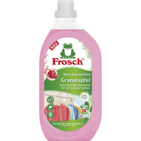 Bunt-Waschmittel Granatapfel Flüssig 24 WL