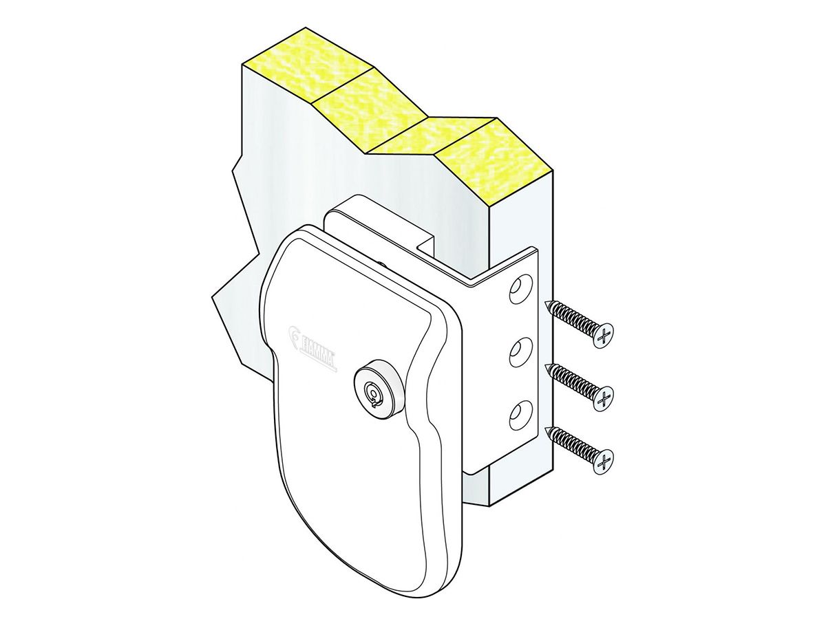 Fiamma Safe Door Frame Sicherheitsschloss