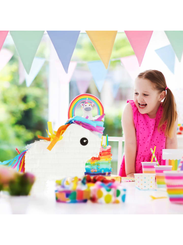 relaxdays Mini-Pinata in Bunt - (B)24x (H)25 x (T)7 cm günstig kaufen onesize
