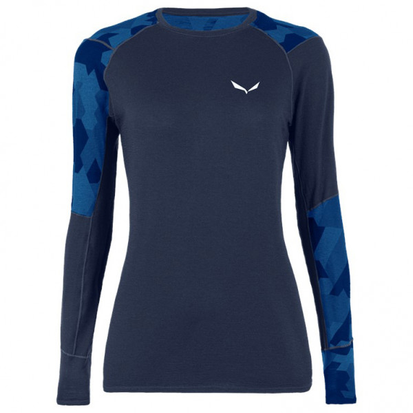 Salewa - Women's Cristallo Warm AMR L/S Tee - Merinounterwäsche