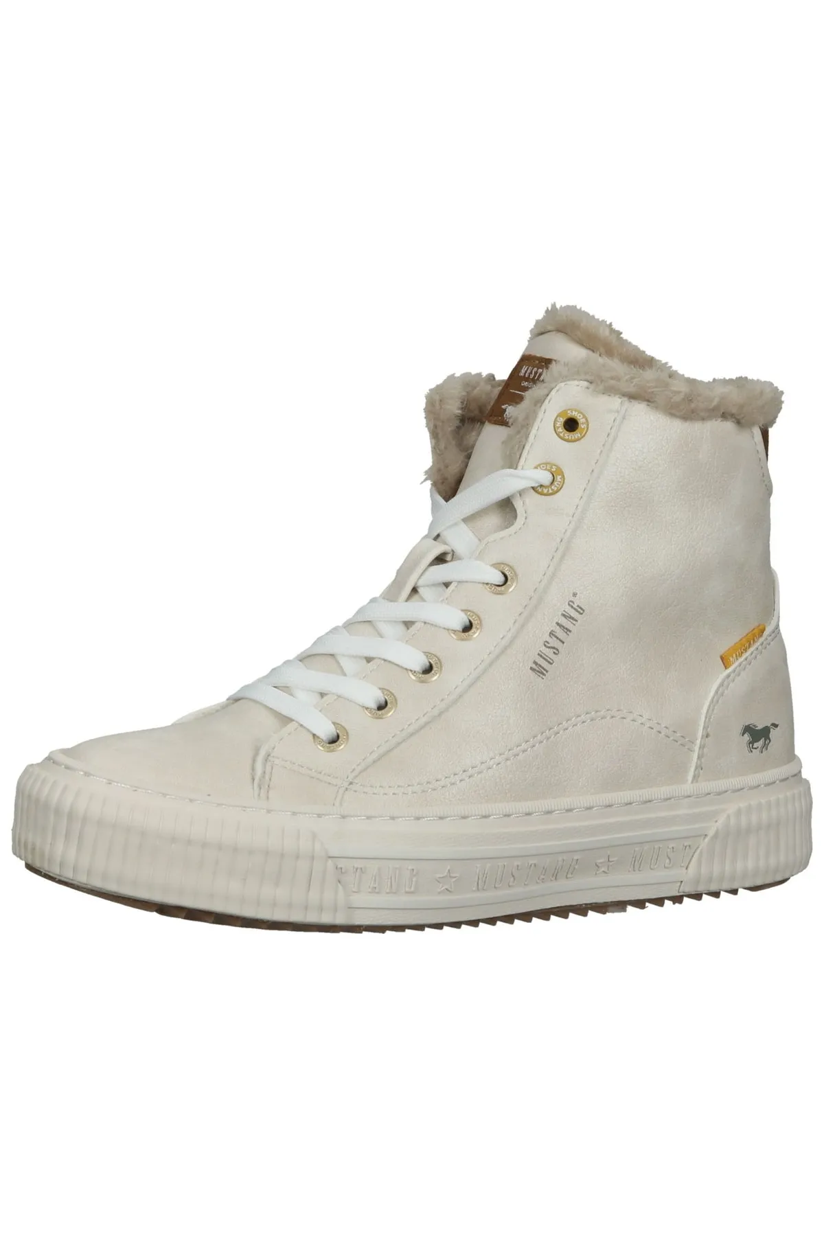 Mustang  Sneaker - Beige - Flacher Absatz
