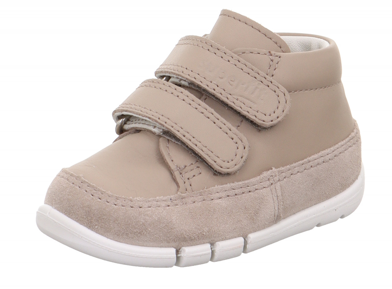 FLEXY - BeigeSneaker low mit Klettverschluss