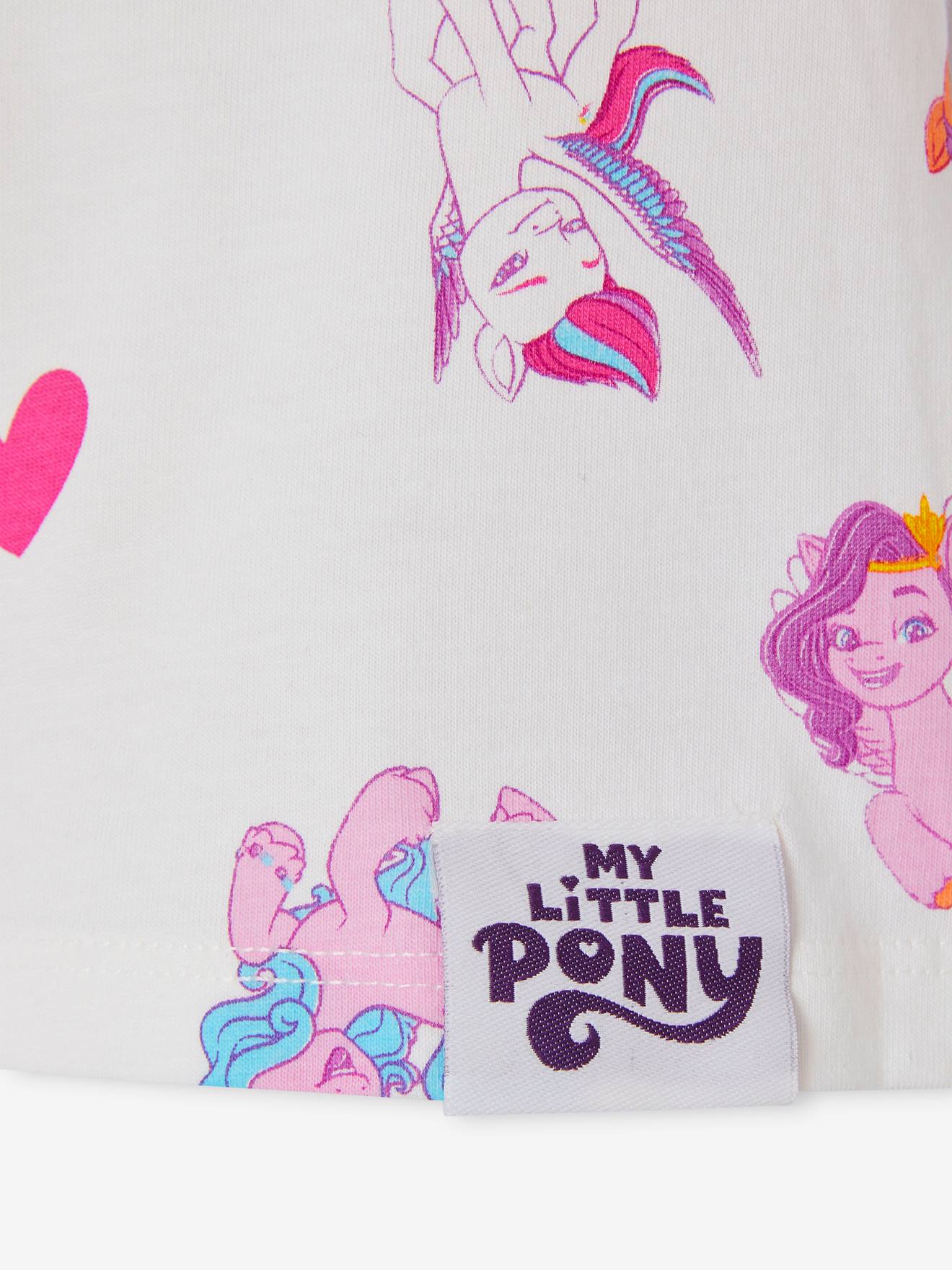 My little Pony Kurzer Kinder Schlafanzug MY LITTLE PONY - weiß bedruckt