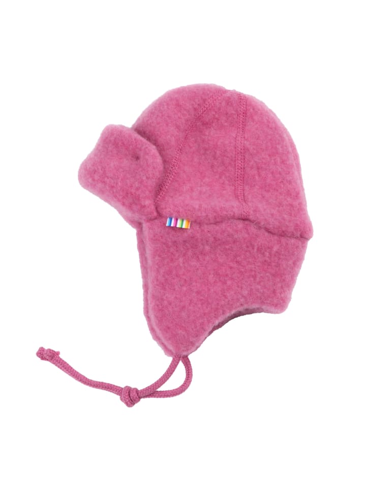Joha Wintermütze aus Wollfleece Merinowolle in pink günstig kaufen