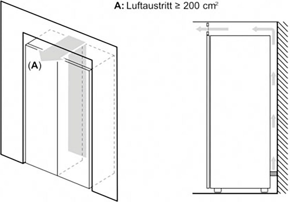 SIEMENS Gefrierschrank iQ300 GS36NVWEP, 186 cm hoch, 60 cm breit