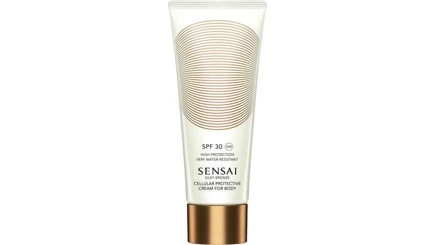 SENSAI CELLULAR PROTECTIVE Silky Bronze Cream for Body SPF 30 150 ml