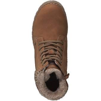 Tom Tailor Schnür Boots in braun