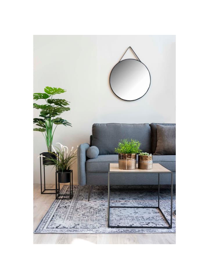 ebuy24 Spiegel Trapani Schwarz 2 x 60 cm günstig kaufen onesize