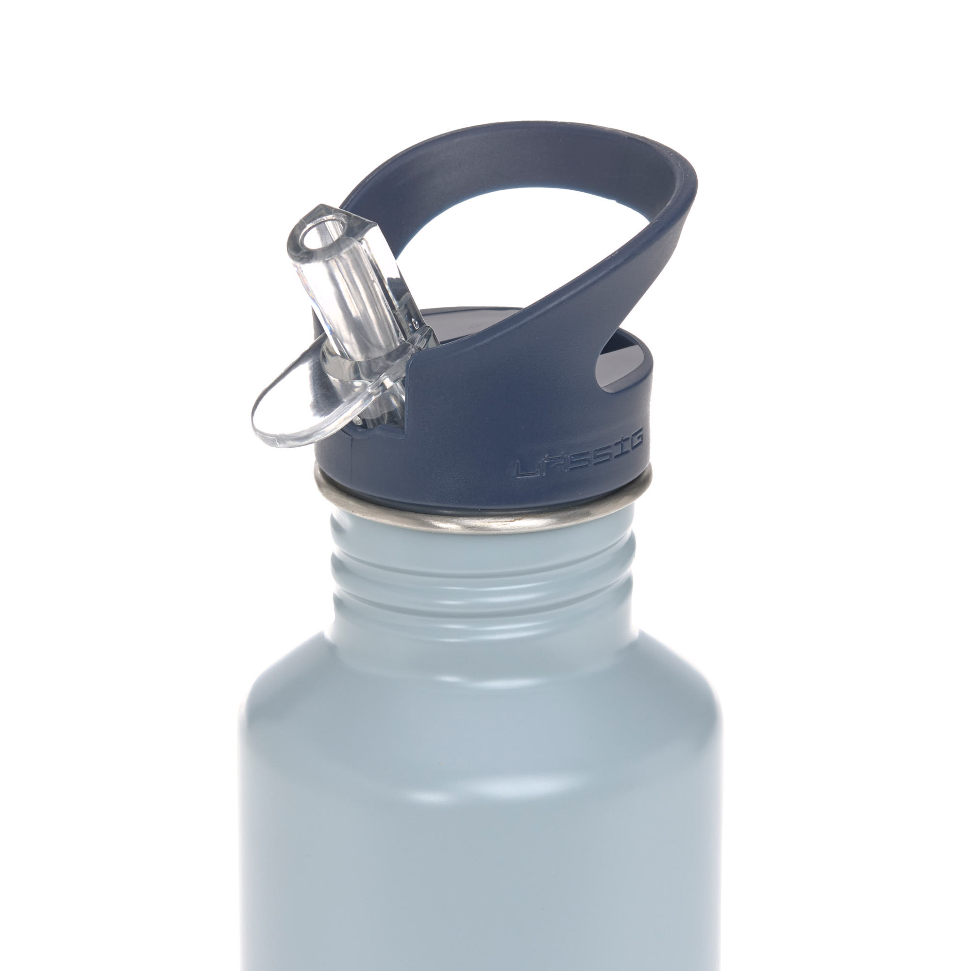 Edelstahl Kinder Trinkflasche - Unique, Hellblau