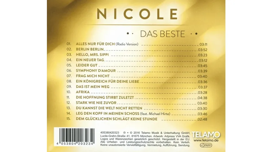 Das Beste,15 Hits
