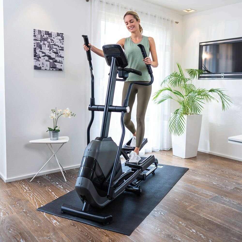Horizon Fitness Crosstrainer Crosstrainer Andes 7.1, Gelenkschonendes Training dank geringem Pedalabstand