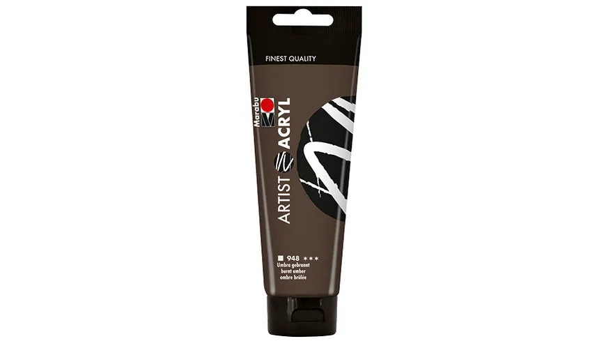 Marabu Artist Acryl, Umbra gebrannt 948, 120 ml 120 ml