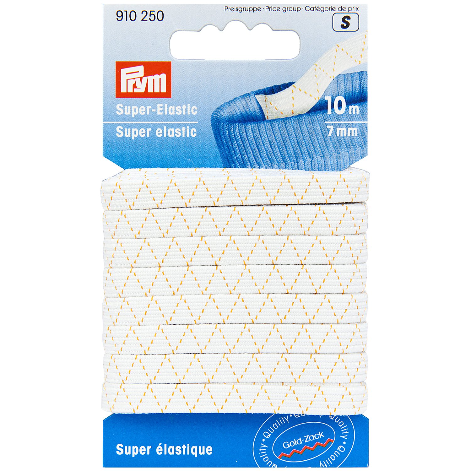 Prym Gold-Zack Gummiband 