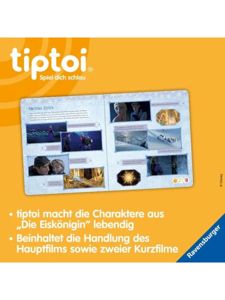 Ravensburger tiptoi® Die Eiskönigin - Völlig unverfroren günstig kaufen onesize