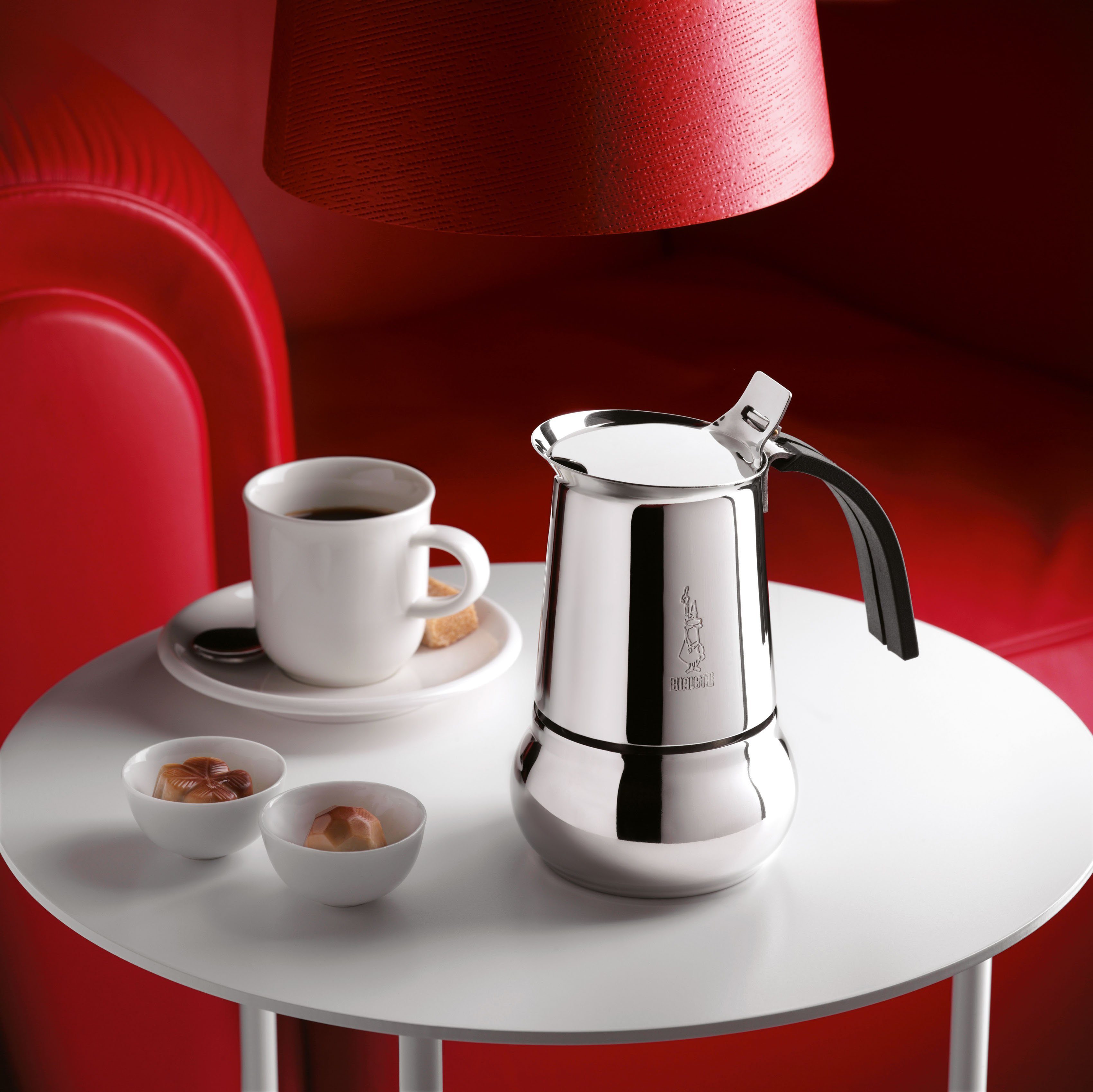 BIALETTI Espressokocher Kitty, 0,14l Kaffeekanne, 4 Tassen