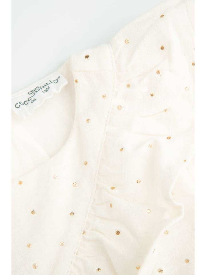 Coccodrillo Stoffkleid   Höschen in ecru günstig kaufen