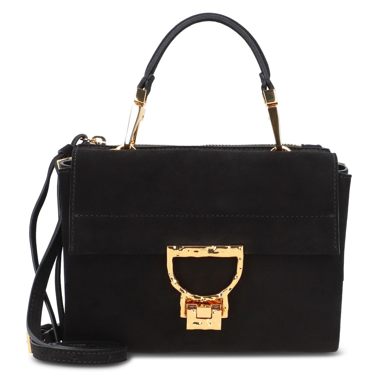 Arlettis Suede Droplet Handtasche Leder 20 cm