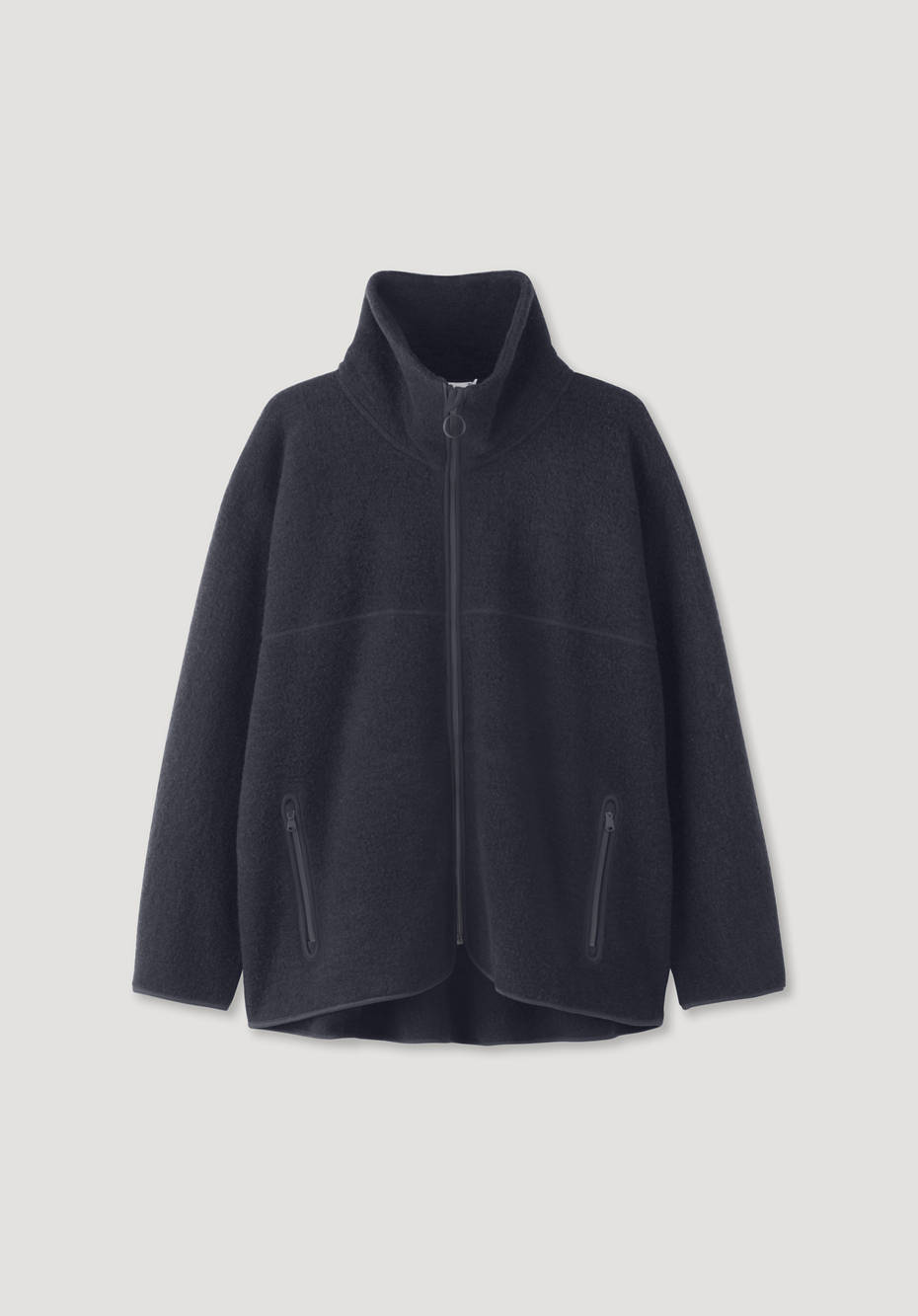 Wollfleece Jacke aus reiner Bio-Merinowolle