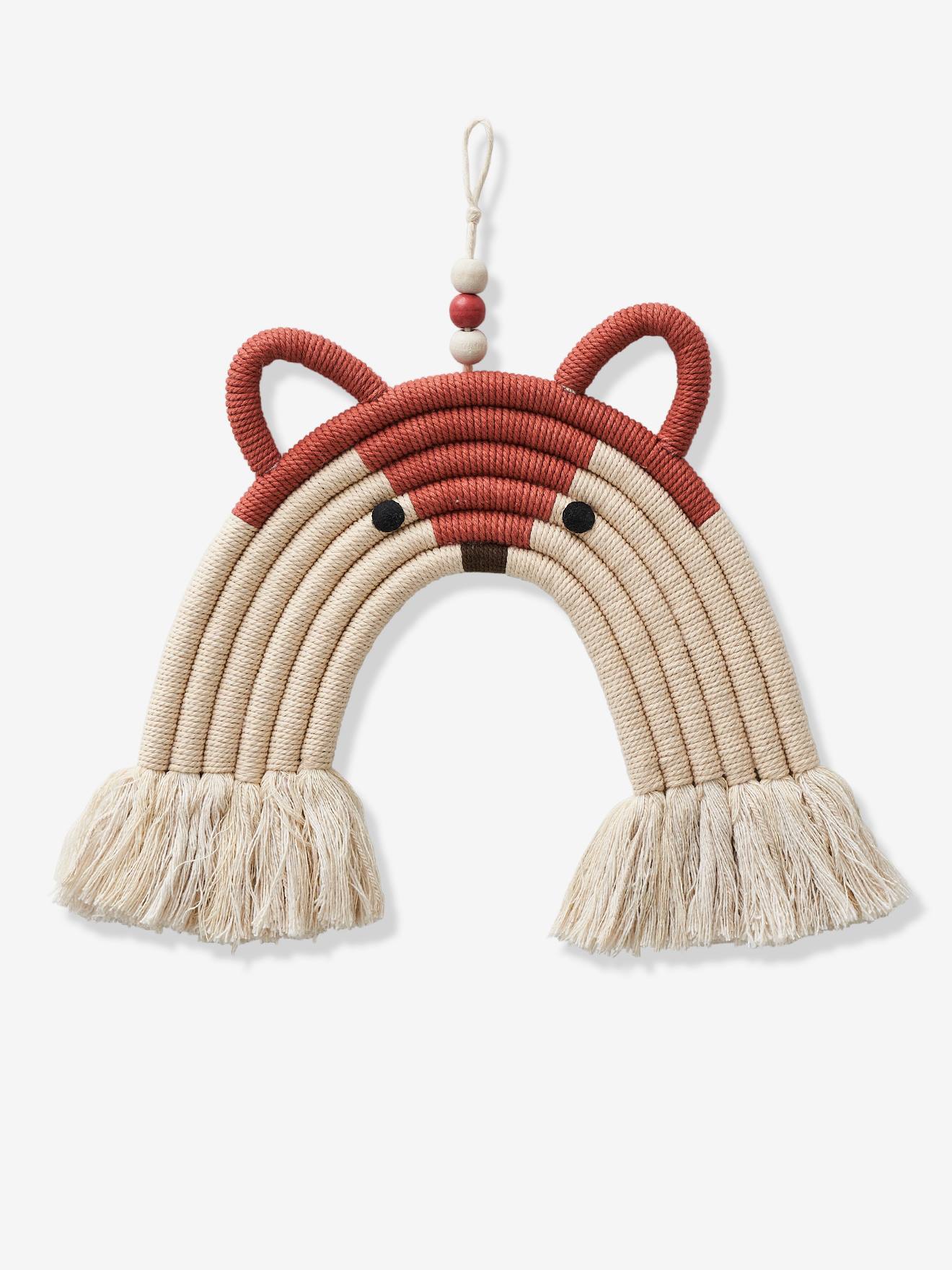 Déco murale Renard Arc-en-ciel beige moyen bicolor/multicolor
