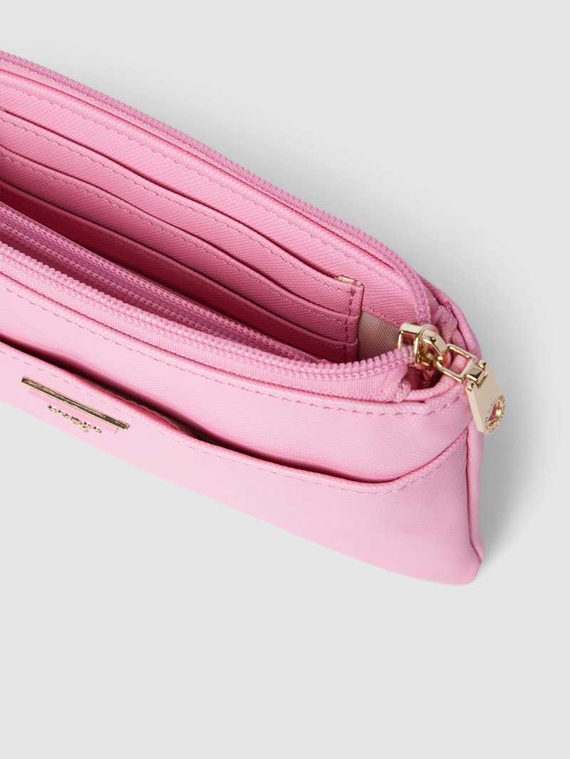 Portemonnaie mit herausnehmbarer Tasche in pink