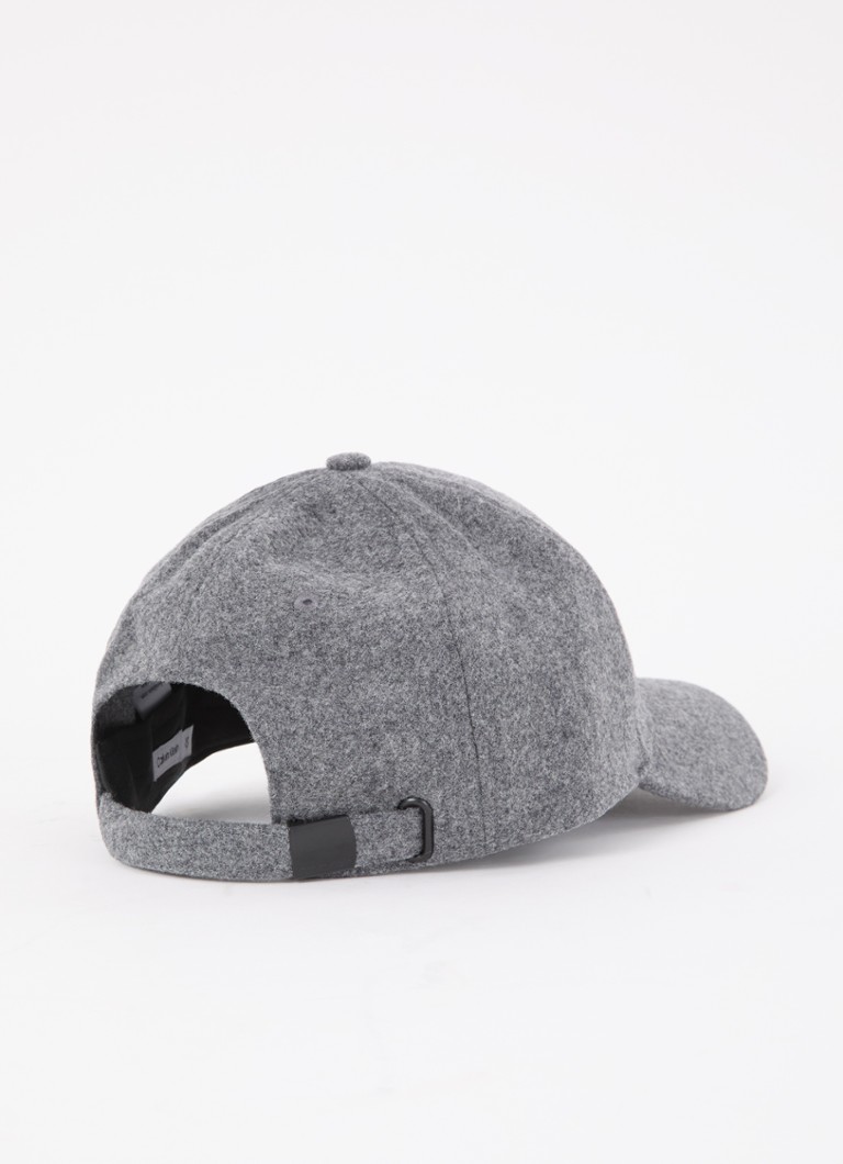 Calvin Klein cap in wool blend with logo