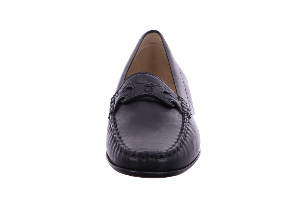 SIOUX Mokassins schwarz Mokassin Slipper