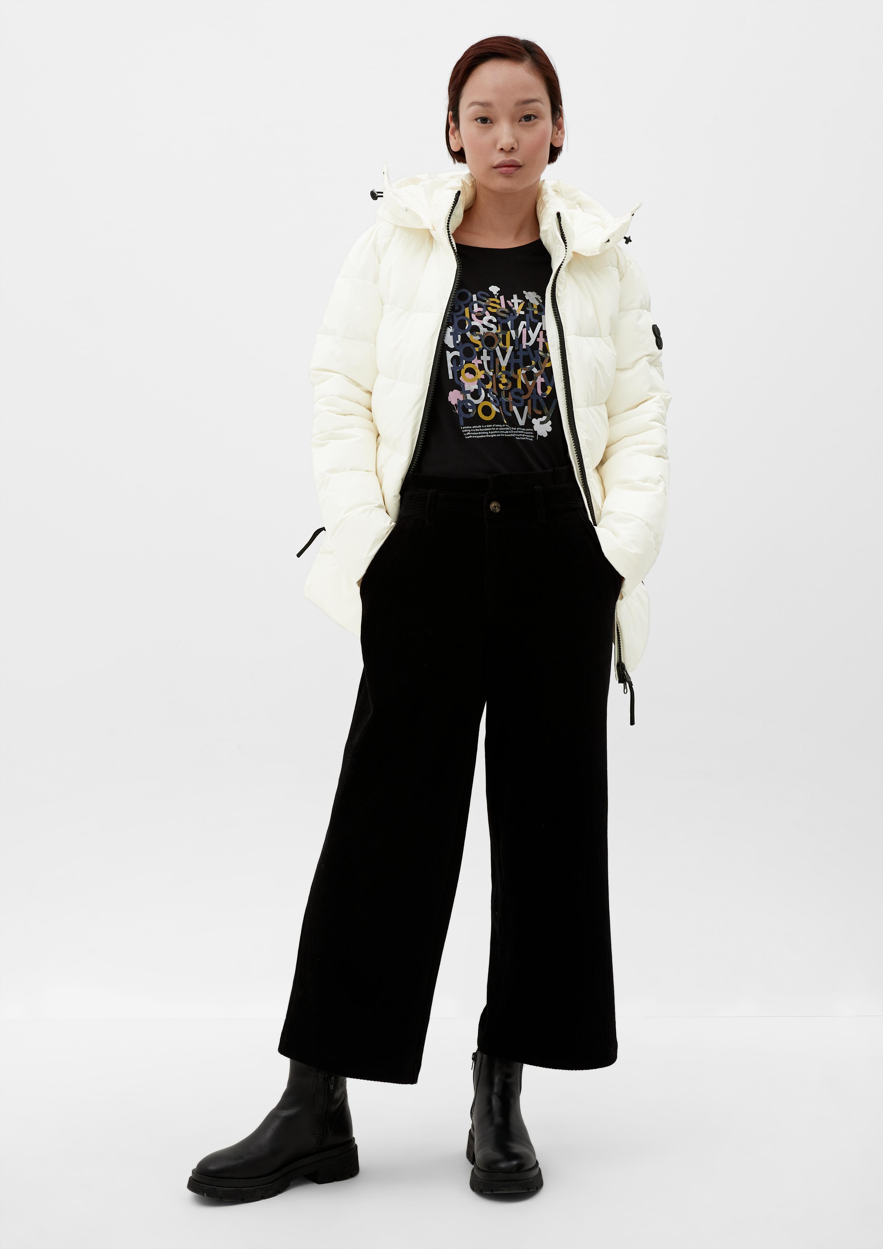 Steppjacke mit Kapuze  2120756-0210