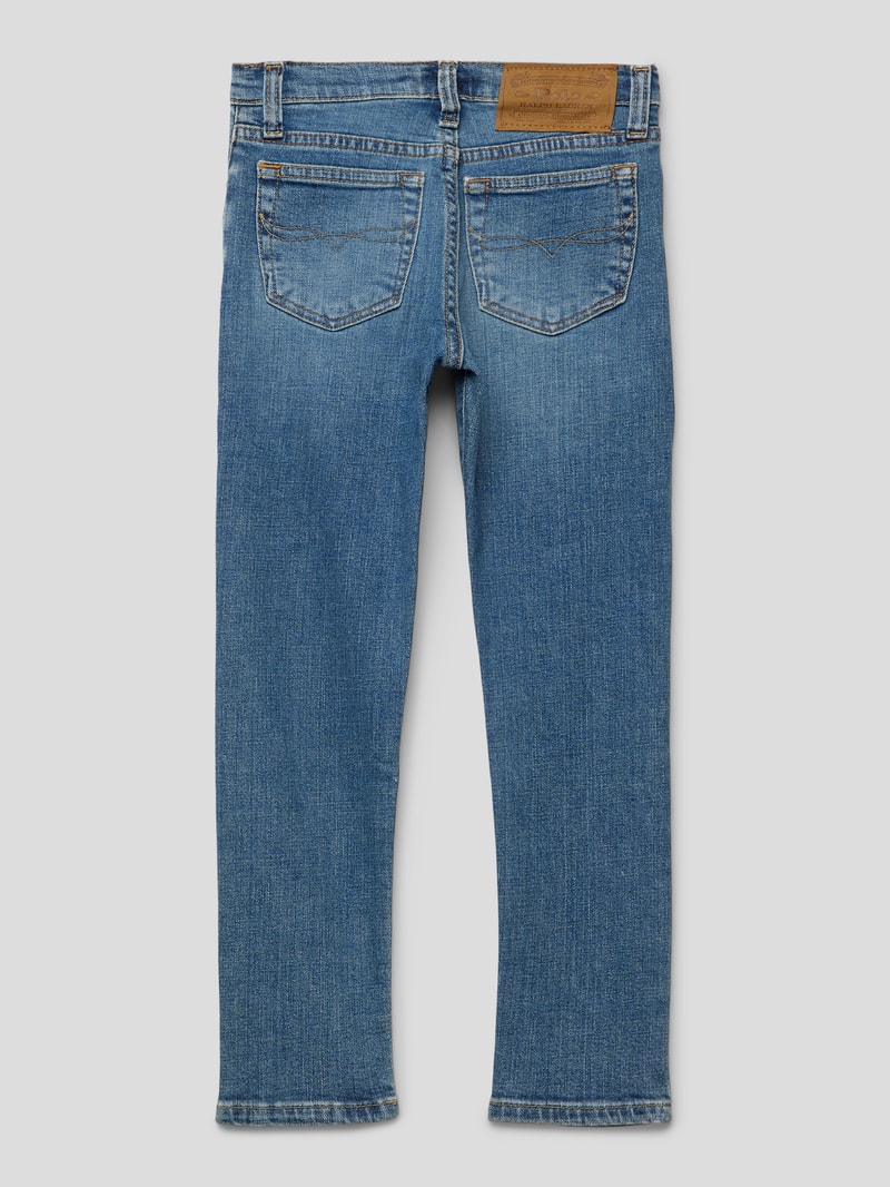 Slim Fit Jeans im 5-Pocket-Design Modell 'SULLIVAN' in blau