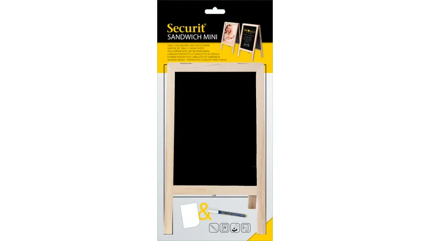 Securit Kreidetafel mini schwarz