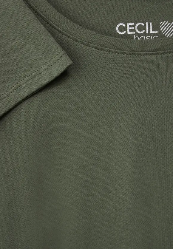CECIL Basic Shirt mit Rundhals
