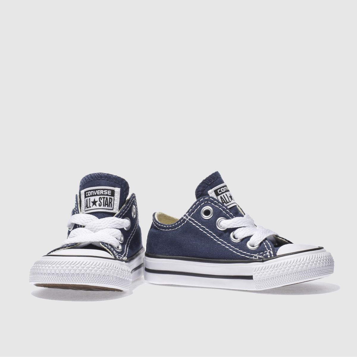 Converse marinblå All Star Low sneakers för småbarn