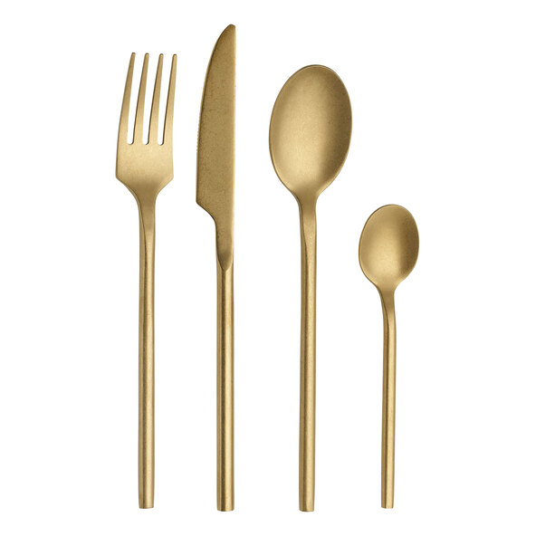 Tafelbesteck Bari, 16-tlg., für bis zu 4 Personen, Stonewashed Champagne
