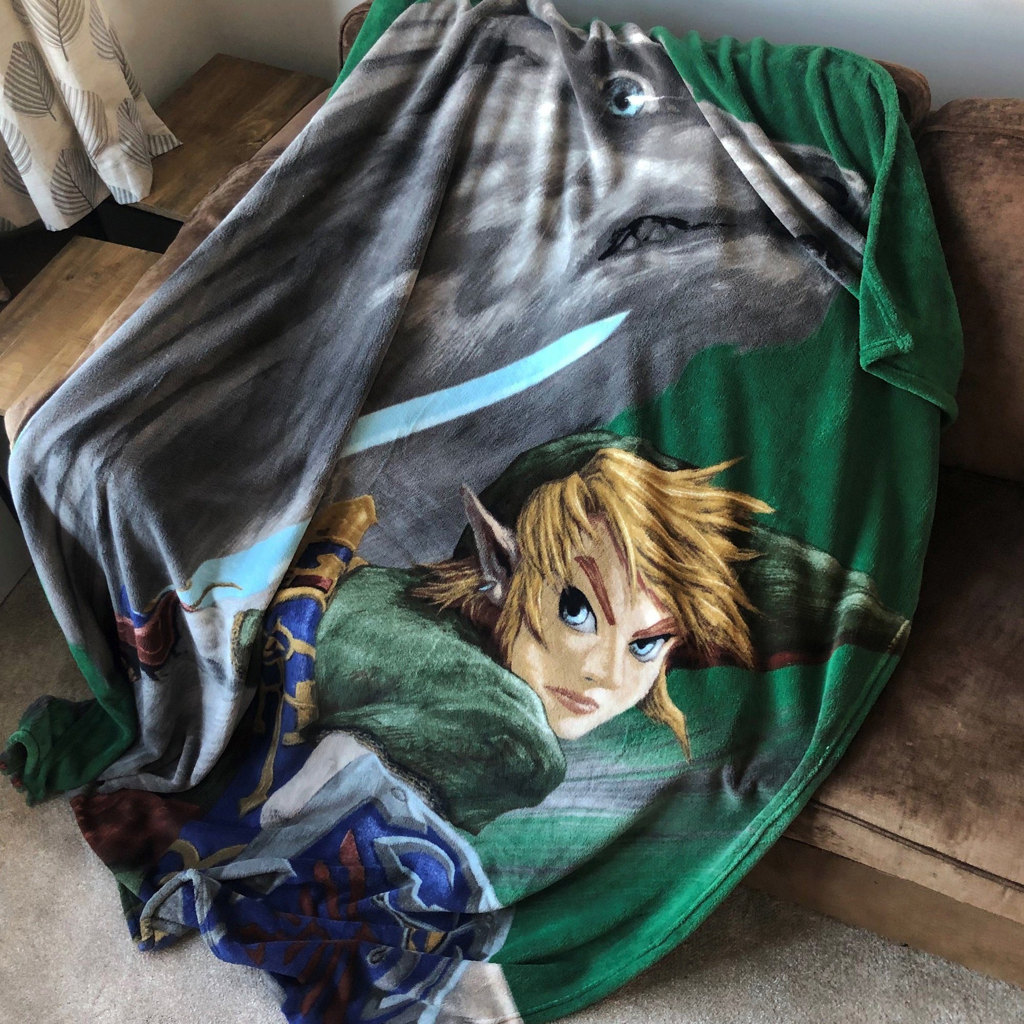 Kinderdecke Super flauschige Zelda Kuscheldecke 