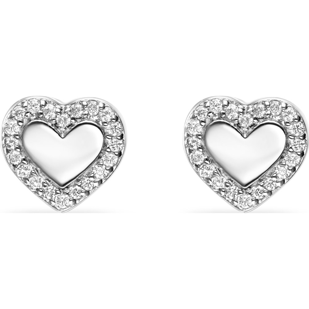 FAVS Boucles d'oreilles à fermoir à poussette 925 Argent Boucles d'oreilles