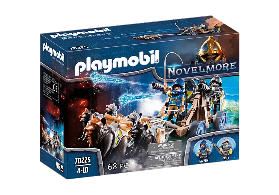 Novelmore Wolfsgespann und Wasserkanone
