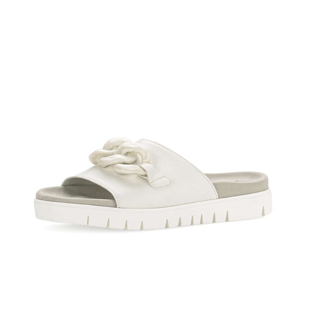 Gabor fashion Pantolette weiß