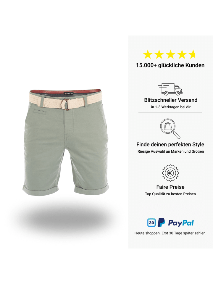 riverso  Short RIVHenry regular/straight in Grün günstig kaufen