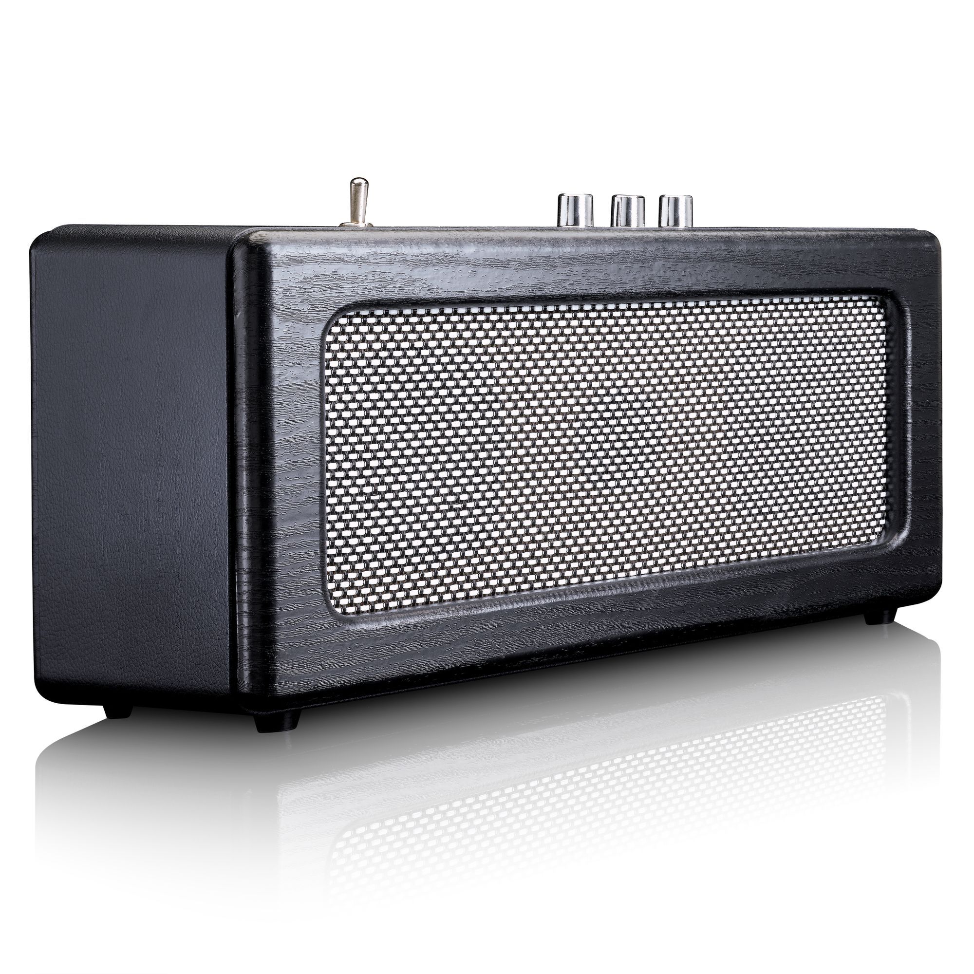 Lenco BT-300BK Retro Bluetooth Speaker
