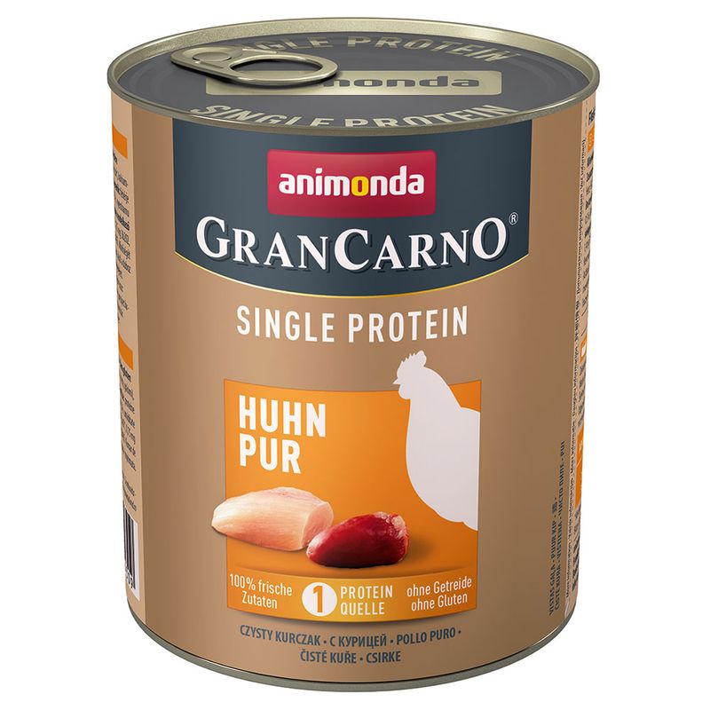 Sparpaket animonda GranCarno Adult Single Protein 24x800g | bitiba