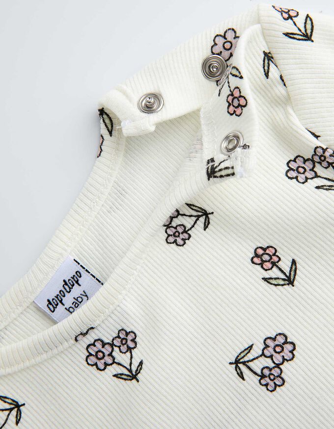 Langarmshirt - Muschelsaum