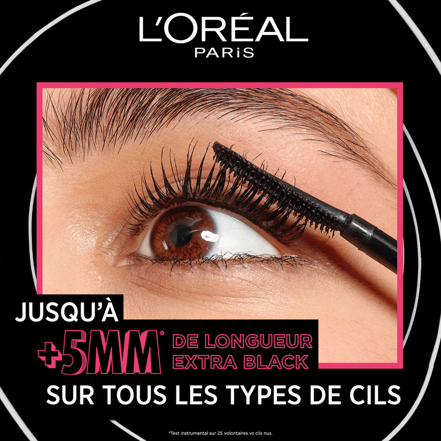 L'Oréal Paris Telescopic Mascara longueur extra black
