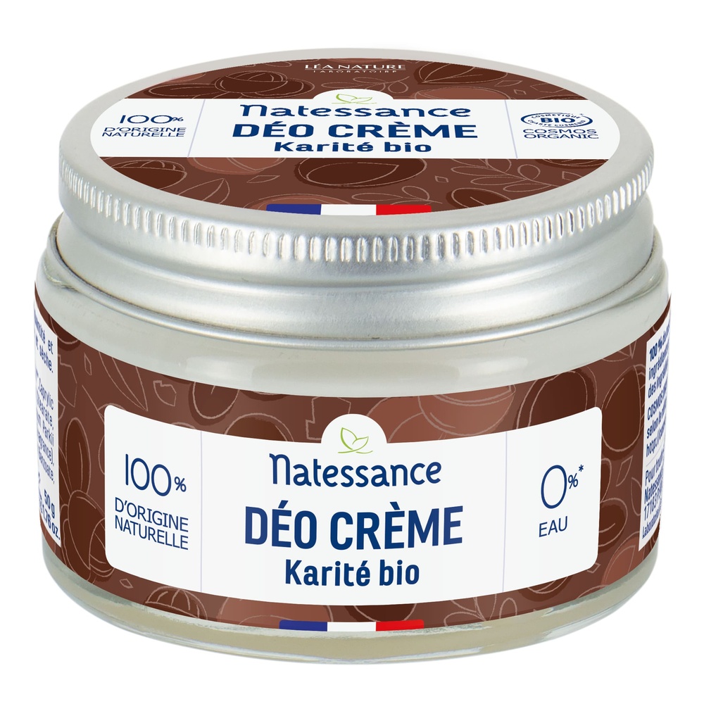 natessance Déo crème karité bio Déodorant