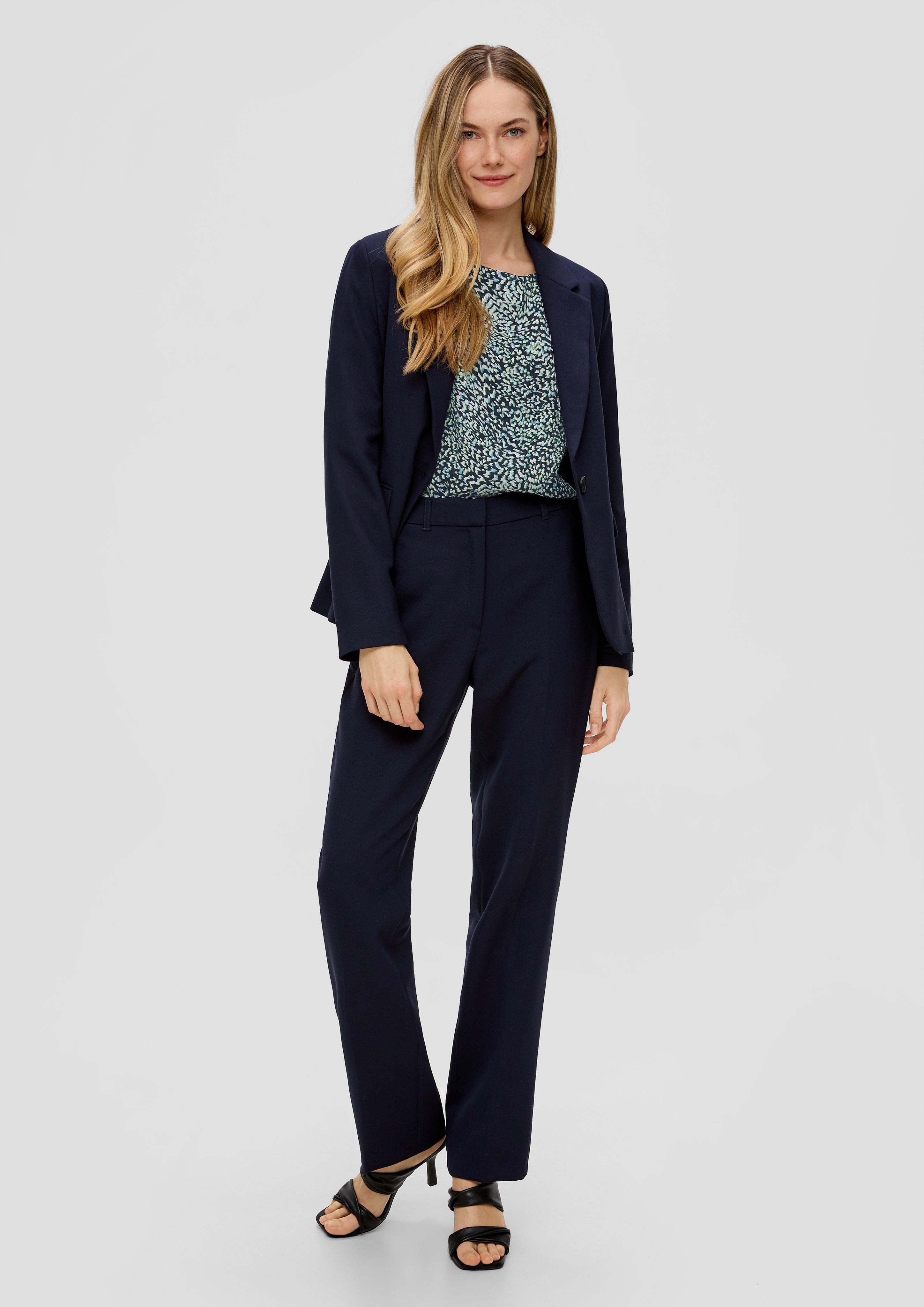 Bluse mit seitlich geschlitztem Saum  2142693-59A4