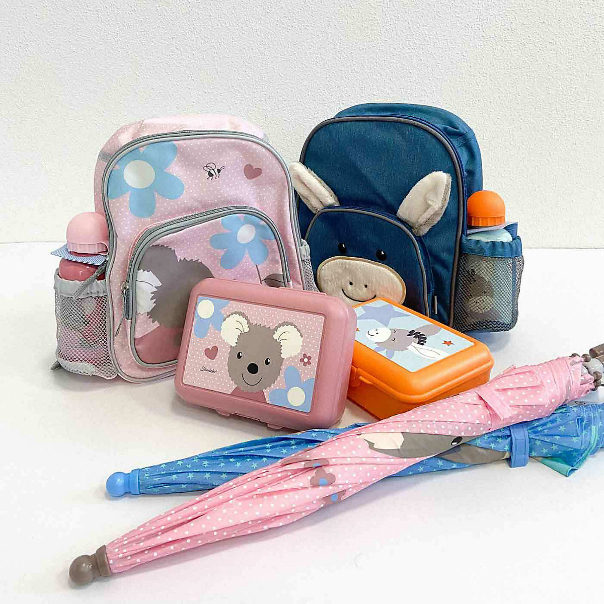 Maus Mabel Kinder Rucksackset 4tlg Kindergartenrucksäcke
