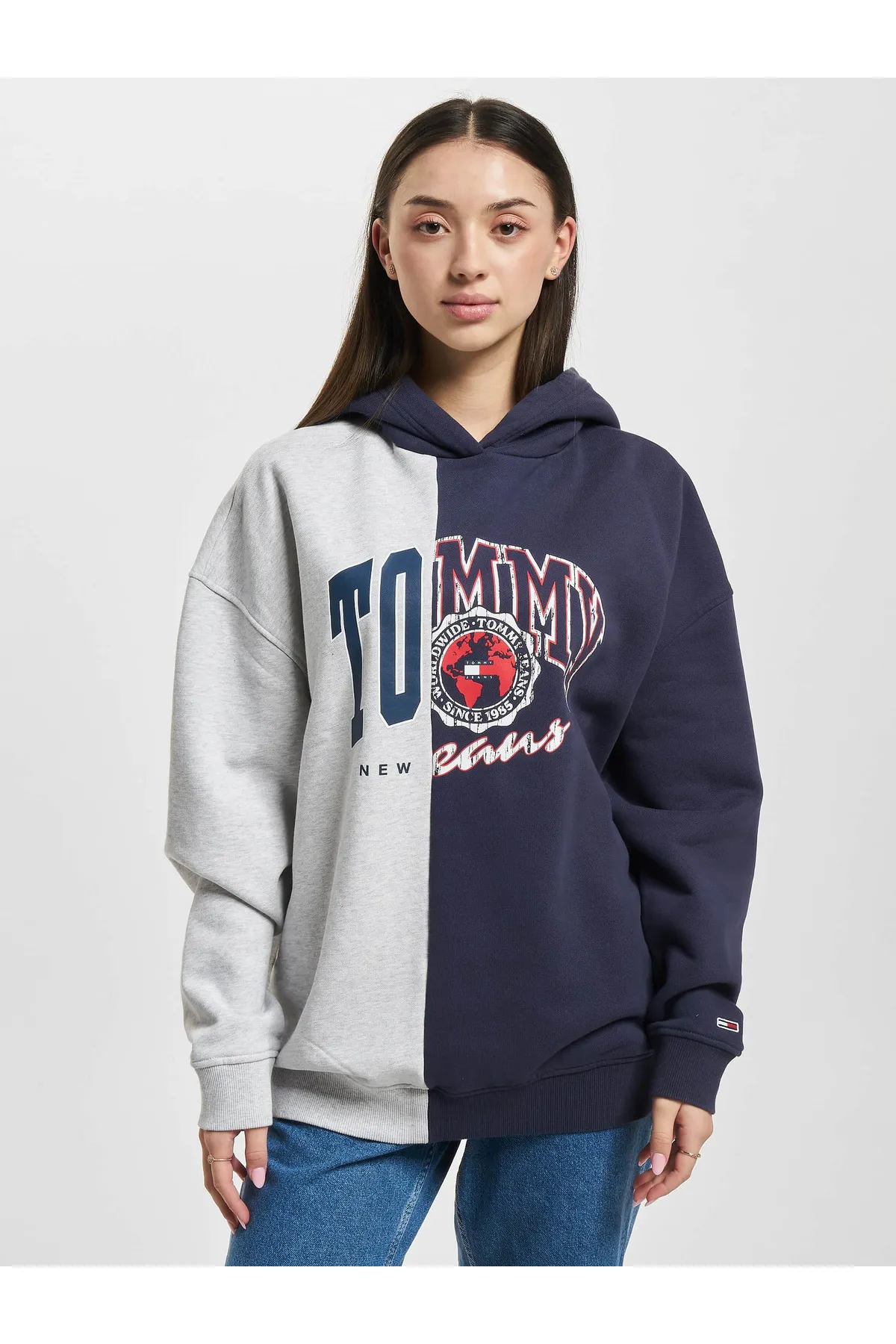 Tommy Hilfiger  Damen Tommy Jeans Oversized College Spleißen