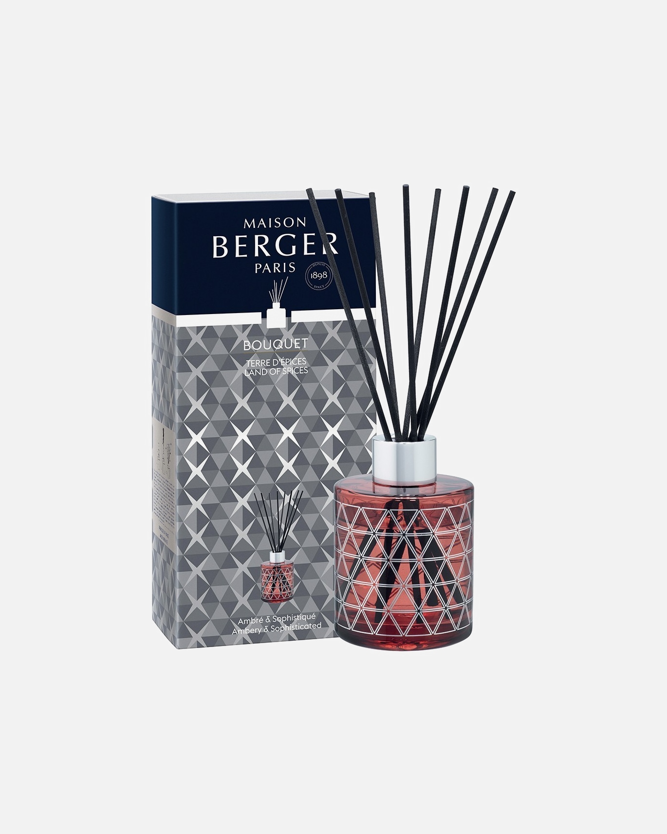 Maison Berger Bouquet Geode Paprika Pre-Filled Spiced Soil