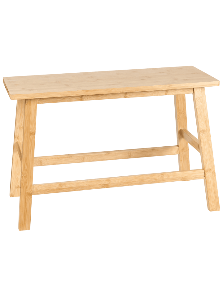 Beliani Badezimmerregal IGUAZU in Heller Holzfarbton - (W) 70 x (H) 46 x (L) 33 cm günstig kaufen onesize
