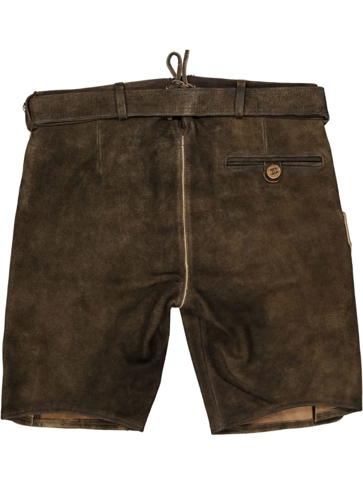 Spieth & Wensky Lederhose in Braun günstig kaufen