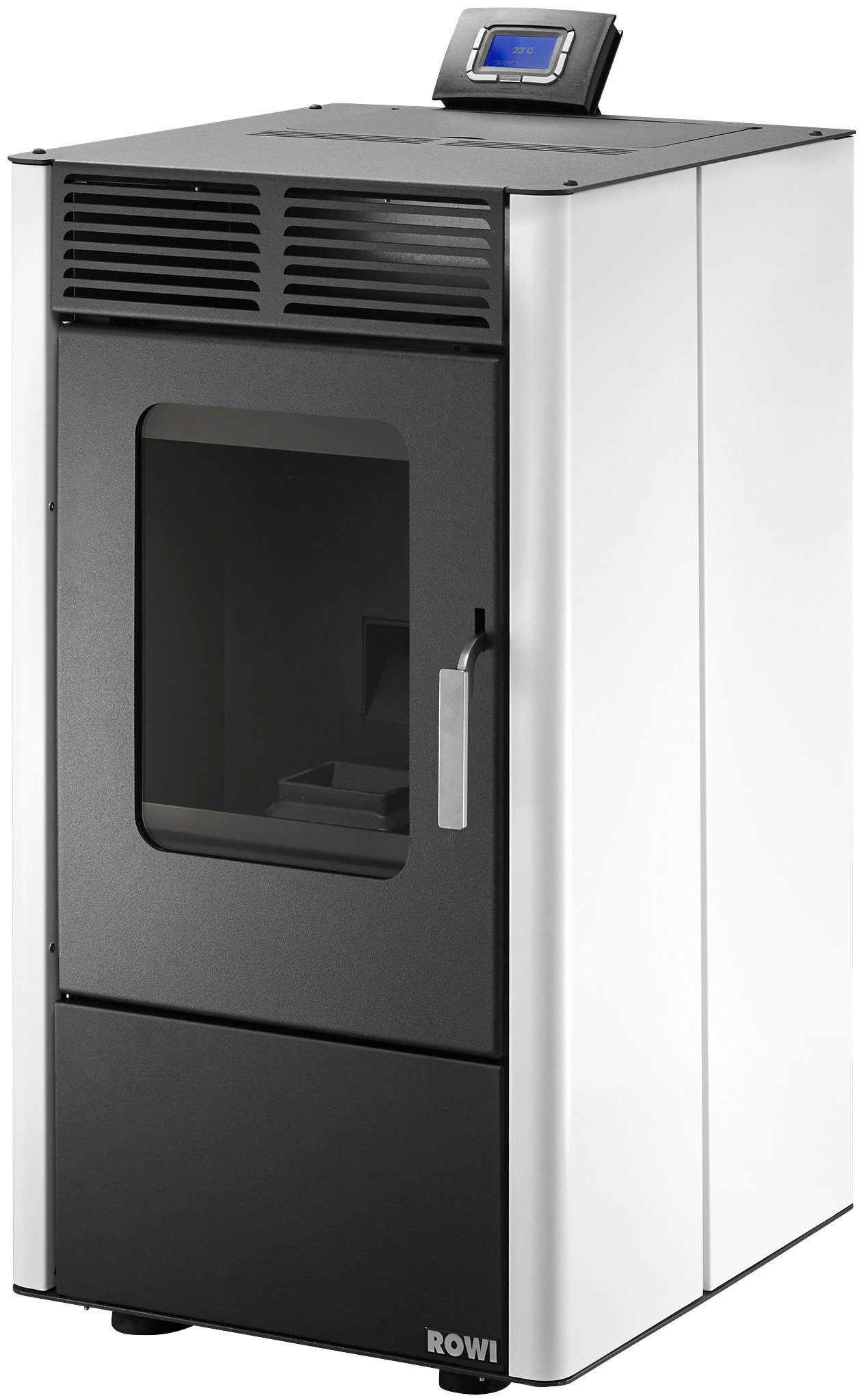 ROWI Pelletofen HPO 6/2 MODESTO, 6 kW, Zeitbrand, 55-90 W, 230 V
