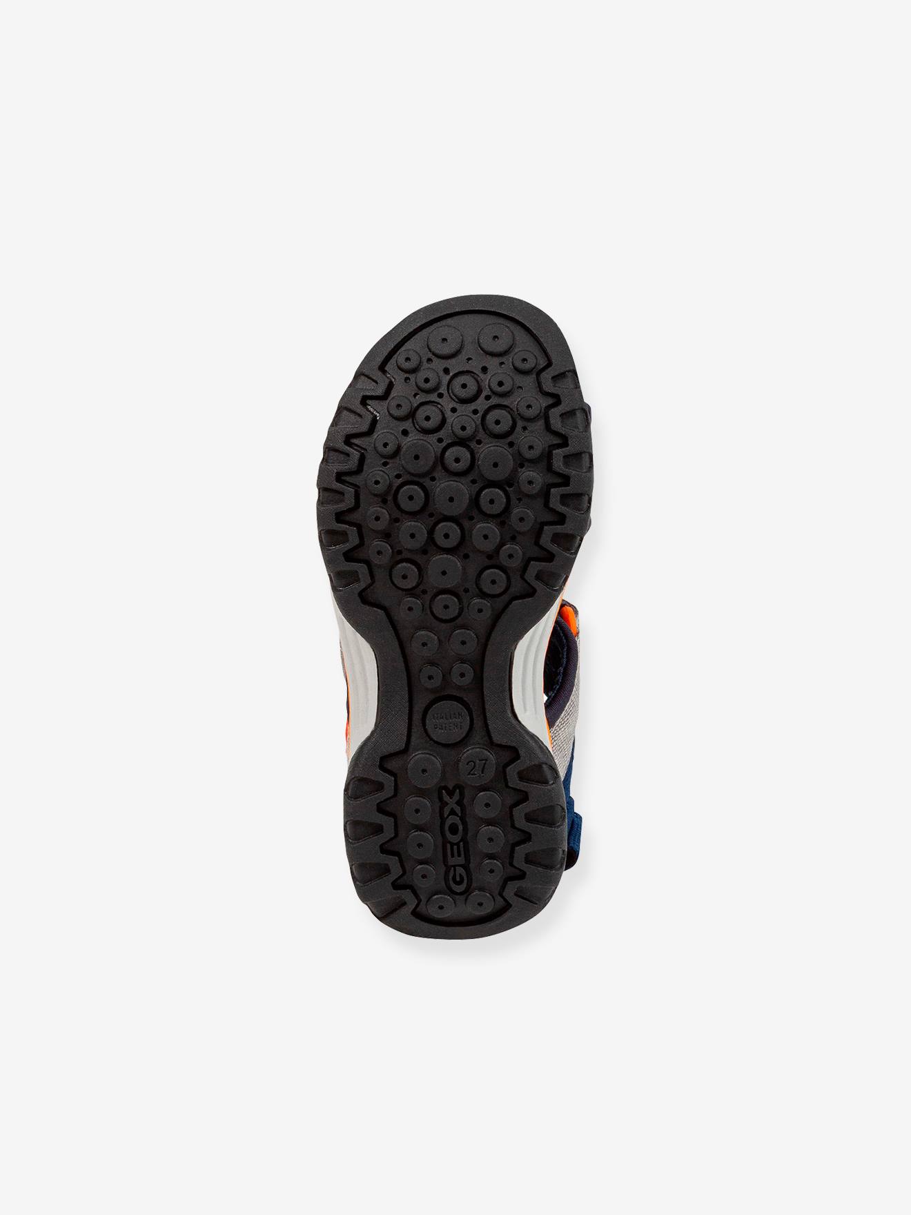 Sandales garçon Borealis A GEOX® marine orange